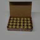 Honoson 24 Pack Gold Candles Party Decoration Flameless LED Tea Light Battery Operated Candle for Halloween Christmas Valentine Diwali Wedding Table Centerpiece