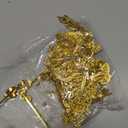 inSowni 30 Pack/15 Pairs Gold Metal Alligator Hair Clips Barrettes Bobby Pins Leaf Flower Butterfly Decorative Accessories for Women Girls