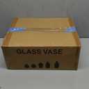 Glass Bud Vases Set of 32 - Assorted Small Mini Glass Vases for Flowers, Crystal Vintage Vase Set, Bulk Centerpieces for Table Dcor, Wedding, Home and Events (Clear, 32 Pcs)