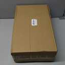 Underwear Organizer Drawer, 12 Cells Plastic Sock Underwear Storage Drawer, Stackable Closet Organizers and Storage Box for Bras, Socks, Scarves, Ties, Belt (King Size-White, 1 Pcs)