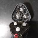 Cordless Electric Razor for Men: 3-in-1 Shaver for Beard/Nose/Sideburns - IPX7 Waterproof Travel Kit - Precision Blades & Turbo Speed (Soul Black)