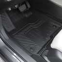Floor Mats for Honda HR-V 2023-2026, All Weather Floor Mats Trunk Cargo Liner with Backrest Protectors and Door Sill Guards Accessories, Full Coverage Set