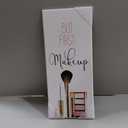 Stupell Industries Makeup Fashion Designer Modern Pink Word Wall Plaque, 7x17, Multicolor