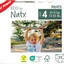 Eco by Naty Pull Ups - Hypoallergenic and Chemical-Free Training Pants, Highly Absorbent and Eco Friendly Pull Ups for Boys and Girls - Size (4) 2T-3T (18-33 lbs) - 22 Count
