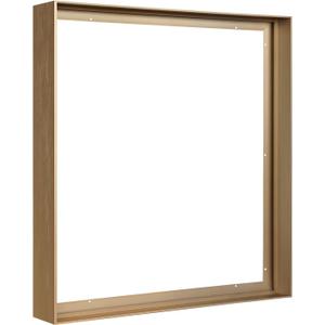 Canvas Floater Frame for 24x24 Oil Paintings, DIY Metal Canvas Floating Frame with 1.5 Inch Deep for Art Prints Artwork Landscape Portrait Living Room Wall Decor (Bronze)