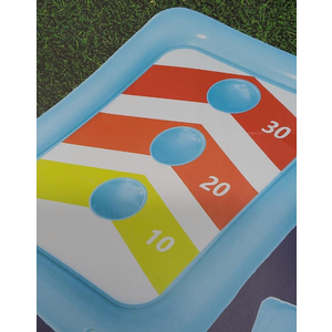 Inflatable Bean Bag Toss Game Inflates to 37.01in x 29.13 in