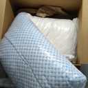 EASELAND Firm Pillows Shredded Memory Foam with Adjustable Fill - Body Size Set of 1, Removable Cooling Cover for Hot Sleepers, Cool Bed Pillow for Side Back Stomach Sleepers