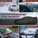 Car Cover for 2007-2026 Subaru WRX/WRX STI/Impreza, Multi-Layer Automobiles Covers Waterproof All Weather with Zipper Door, Sun Rain Snow Dust Protection