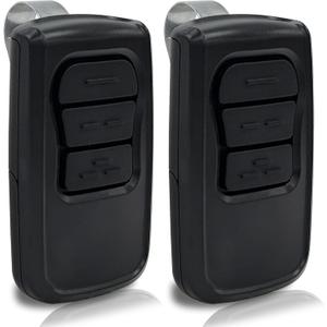 GM3T-R 3-Button Garage Door Openers Remote, Replacement for Genie Remote, Works with Genie Most Garage Door Openers Since 1995, Replacement for GM3T-BX/G3T-R/G3T-A/AT95/ACSRS, 2Pack