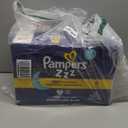 Pampers ZZZ Overnight Diapers, Size 6 (35+ lbs), 72 Count, Nighttime Protection Disposable Baby Diaper, Night Time Leak and Skin Protection