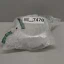 Puoyik 1 Piece Set of Flower Pots 8/6 inches, Ceramic Flower Pots with Drainage Holes, Indoor and Outdoor Plant Flower Planter (7.8/5.9 White)