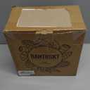 Complete Sourdough Starter Kit, Banneton Bread Proofing Basket with Glass Sourdough Starter Jar, Sourdough Bread Baking Supplies, 9'' Round Bread Proofing Basket, for Bread Making Baking Fermentation