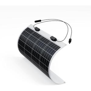 Renogy Flexible Solar Panel 50 Watt 12 Volt Monocrystalline Ultra-Flexible Bendable Mono Off-Grid Charger for Marine RV Cabin Van Car Boat Curve Surfaces