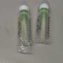 Dr. Brown's Natural Flow Anti-Colic Options+ Narrow Baby Bottle, Goat and Squirrel, 8 oz/250 mL, with Level 1 Slow Flow Nipple, BPA Free, 0m+, 2 Pack