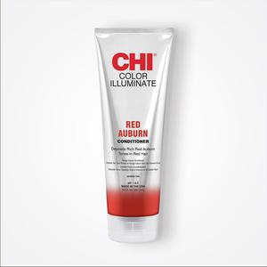 CHI Color Illuminate Conditioner, Helps Maintain Fresh Color In Natural & Color-treated Hair, Sulfate, Paraben, & Cruelty-Free, Mahogany Red, 8.5 Oz