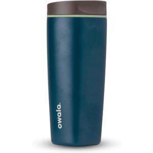 SmoothSip Stainless Steel Coffee Mug 20oz - Moonlit Blue - Leakproof Travel Tumbler with Smooth Spout, Insulated Hot & Cold Drink Cup