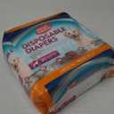 Simple Solution Disposable Dog Diapers, Female Dog Diapers, Puppy Potty Training, Incontinence and Heat Cycle Protection, Large Diapers for Dogs, 18-27 Inch Waist, 30 Count, L-XL