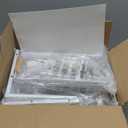 REALINN Under Sink Organizer, Height Adjustable Under Sink Organizers and Storage, 2 Tier Pull Out Drawer Cabinet Storage for Kitchen Bathroom, 2 Pack, White