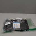 iDesign Metal Vanity Tray, Non-Slip Guest Towel Board for Cosmetics,Makeup,Jewelry,Keys,Bathroom,Kitchen,Office,Craft Room,Countertops,Closets Storage Organization, 6.5" x 10" x 1", Clear and Bronze