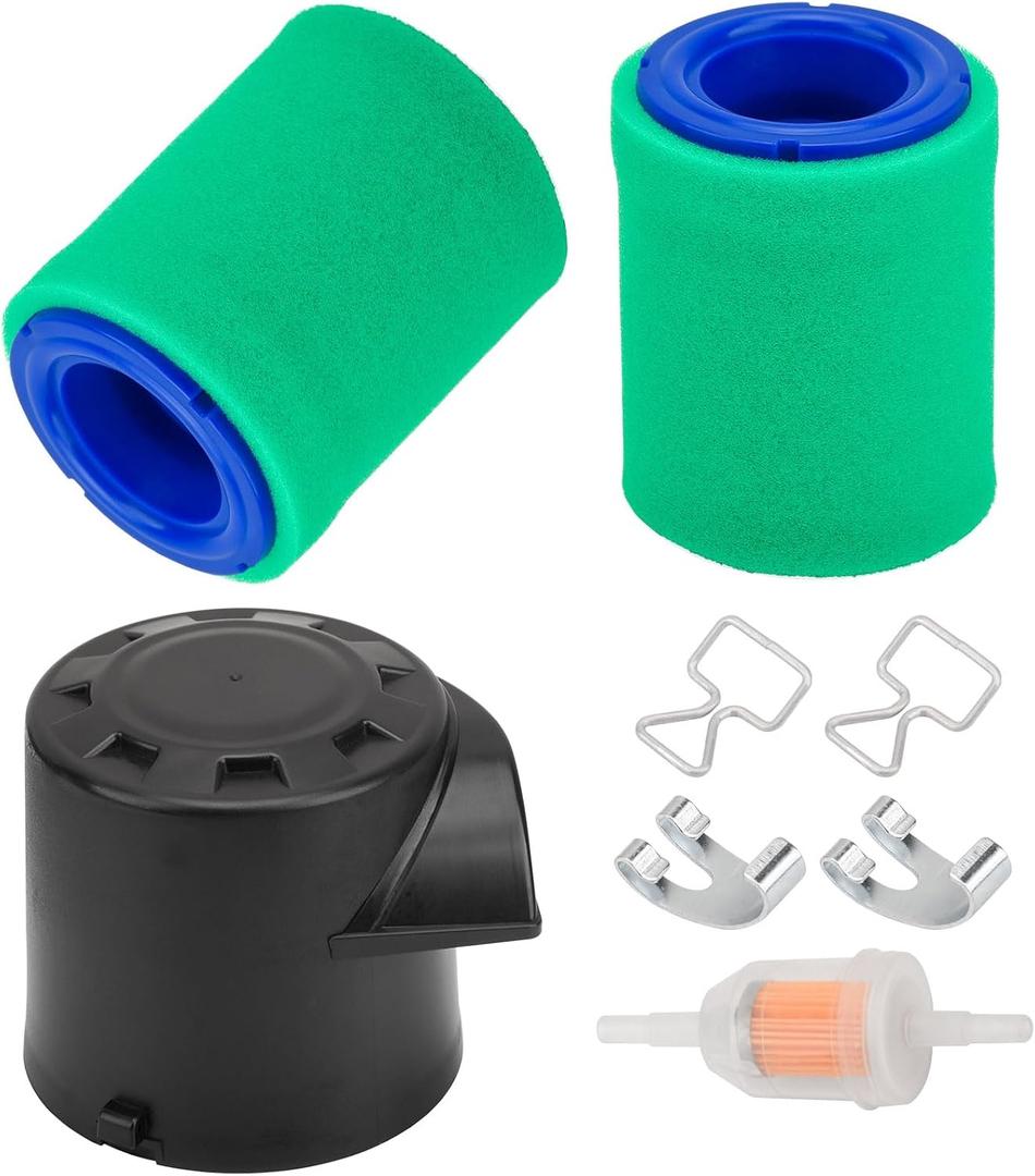 17 083 21 Air Filter & 17-096-79-S Air Filter Cleaner Cover & 17 083 15-S Pre Filter Compatible with Koh-ler CH440 14hp 429cc CH395 9.5hp 277cc 17 083 03-S 17 083 21-S 17 883 01-S1 17 083 32-S Engine