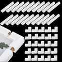 40 Pcs TV Moving Foam Corner Protectors Mirror Picture Frame Shipping Moving Packaging Protection Cushioning Foam Sets Corner Furniture Edge Protectors Shipping for Photo Artwork