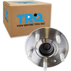 TRQ Front Rear Wheel Bearing & Hub Assembly Compatible with 2012-2016 Tesla S