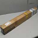 Umbra Twilight Curtain Rod Set Wrap Around Design Ideal for Blackout or Room Darkening Panels, 28 to 48 Inches, Nickel