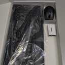 Trueque Wireless Keyboard and Mouse Combo - Full-Size Quiet Keyboard with Palm Rest, Phone Holder, Multimedia Keys, Power Switch, Compatible with Windows, Chrome OS, PC, Laptop (Batteries Included) (Black)