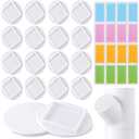 EBaokuup 12 Pcs Hydroponics yPod Caps with Colored Lables, Grow Cubes Cap Compatible with yPod, Plant Grow Pods Cover for Garden Hydroponics Growing System