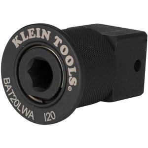 Klein Tools BAT20LWA Adapter for 90-Degree Impact Wrench (Cat. Nos. BAT20LW and BAT20LW1), 7/16-Inch Quick-Change Adapter, 1/2-Inch Drive