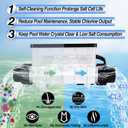 IC40 Salt Chlorine Generator, with OLED Display & WiFi Remote Control,Compatible with Pentair Intellichlor EC-520555,for Above Ground & Inground Swimming Pools