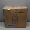 Ergonomic Office Chair - X-Shaped Computer Desk Chair Comfy, Gaming Chair, Office Chair with Lumbar Support, Mesh Office Chairs with Headrests, Desk Chair for Long Hours(White-Orange)