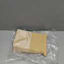 50 Pcs 6.3 Inch Brown Kraft Paper Bread Bags with Tin Tie, Small Homemade Bread Packing Bag, Thickened Storage Bagel Bag with Clear Window for Sourdough, Baked (Medium)