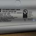 ASD 32” LED Under Cabinet Light Fixture (ASD-UCL-32D16CC-WH) – 16W, 3CCT Selectable Color Temperature, Dimmable 1131 Lumens, UL Certified White Linear Counter Light, Under Counter Light Fixtures, ETL, (No On/Off Switch)