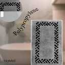 Bathroom Rug Non Slip  20x32 Washable Bath Mat for Bathroom and Shower Quick Dry Machine Washable Soft Rugs Non Slip Shower Mats Door Mat Bath Rug for Floor,Grey