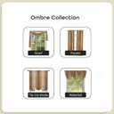 ACHIM Sheer Window Scarf Valance - 50 Inch Width x 144 Inch Length (Sandstone) - Light Filtering Polyester Curtain Scarf - Lightweight Drapes for Living Room, Bedroom & Dining Room Home Decor