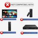 Replacement Voice Remote for Amazon Firestick Remote, Fire Smart TV Stick (2nd Gen/3rd Gen/Lite/4K Max/Cube) (Red)