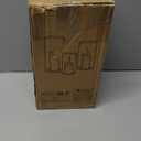 PHOSPHOR Hurricane Candle HoldersFor Pillar Candle Clear Glass Cylinder Centerpieces Vases Table Decoration Centerpiece Floral Room Decor Clear Seeded Bubbles Living Dining Kitchen 3 Pieces