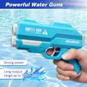 Dsmile Water Guns for Kids Adults, Outdoor Water Toys-2 Pieces Dual Nozzles Squirt Guns for Swimming Pool Beach Outdoor Water Toys