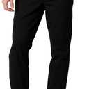 Amazon Essentials Joggers for Men, Cotton, Slim-Fit, Comfortable, Stylish (Large, Black)