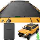 Alien Sunshade for Ford Bronco Sun Shade Black (2021-2026) - Full Length for Bronco Sunshade Bimini Top Accessories 4 Door Premium Mesh Bikini Roof Top Shade Screen Blocks UV, Wind & Noise