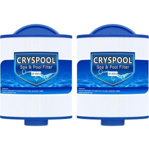 Cryspool 05014 Filter Compatible with 5CH-25, PMAX25P4, PTL20W-SV-P4, 108868, SD-00798, 25 Sq. Ft Spa Filter Cartridge, 2 Pack