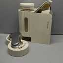 Gardner Pet Gravity Automatic 2-in-1 Pet Feeder, 0.8 Gallons*2 Cat Feeder and Water Dispenser Set, 100% BPA-Free Feeder and Stainless Steel Water Dispenser for Dogs, Cats, Rabbits, Puppies (Beige)