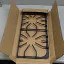 Upgraded 807327101 Side Grate Replacement for Frigidaire Stove Parts 20 x 9.6 IN Cast Iron Grate Kenmore Gas Range Parts Surface Burner Grate Frigidaire Gas Cooktop Parts Cookware Accessories