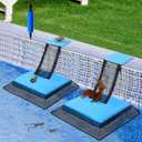 WPOZD Pool Animal Escape Ramp, Floating Rescue Platform for Small Animals, Blue