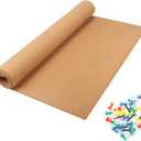 6mm Thick Large Cork Board Roll Bulletin Board Cork Sheet for Office Home, 96" x 48"