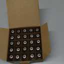 25 Pack Clear Replacement Bulbs, C7 Outdoor String Light Bulbs, C7/E12 Candelabra Base Night Light Bulbs, 5 Watt-Clear