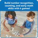 hand2mind Numberblocks Dominoes Set, Dominos for Kids, Domino & Tile Games, Toddler Matching Game, Counting Toys, Montessori Math Materials, Educational Toys for Kids, Preschool Learning Activities