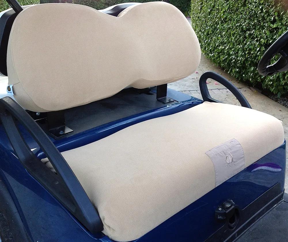 CL 12163 CC-P Cozi Cover Golf Cart Seat Cover Set, Tan