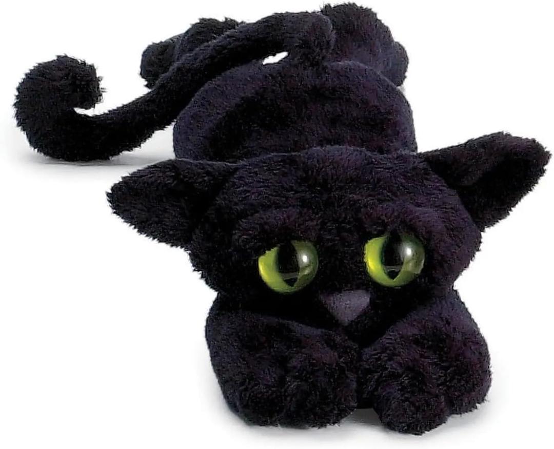 Manhattan Toy Lanky Cats Ziggy Black Cat Stuffed Animal 14 inch